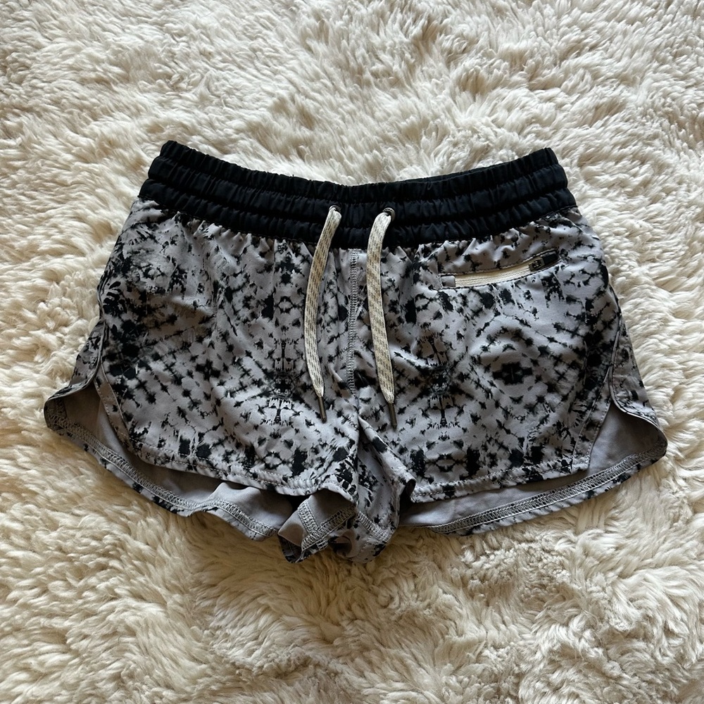 Vuori Black and Gray Athletic Shorts